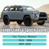 Брызговики для Toyota 4Runner 2003-брызговики, накладки на крылья, уплотнение фартука 53735-35150