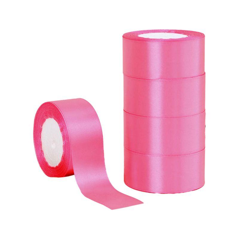 22 метра/рулон 4 см атласная лента для поделок бант подарочная упаковка банты изготовление цветочных букетов своими руками венки вечеринка свадебный декор