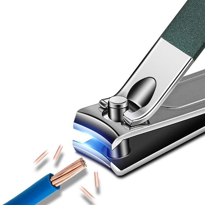 6 шт. портативные роскошные маникюрные наборы, наборы для педикюра, яркие черные кусачки для ногтей, набор инструментов для личной гигиены, ножницы для бровей