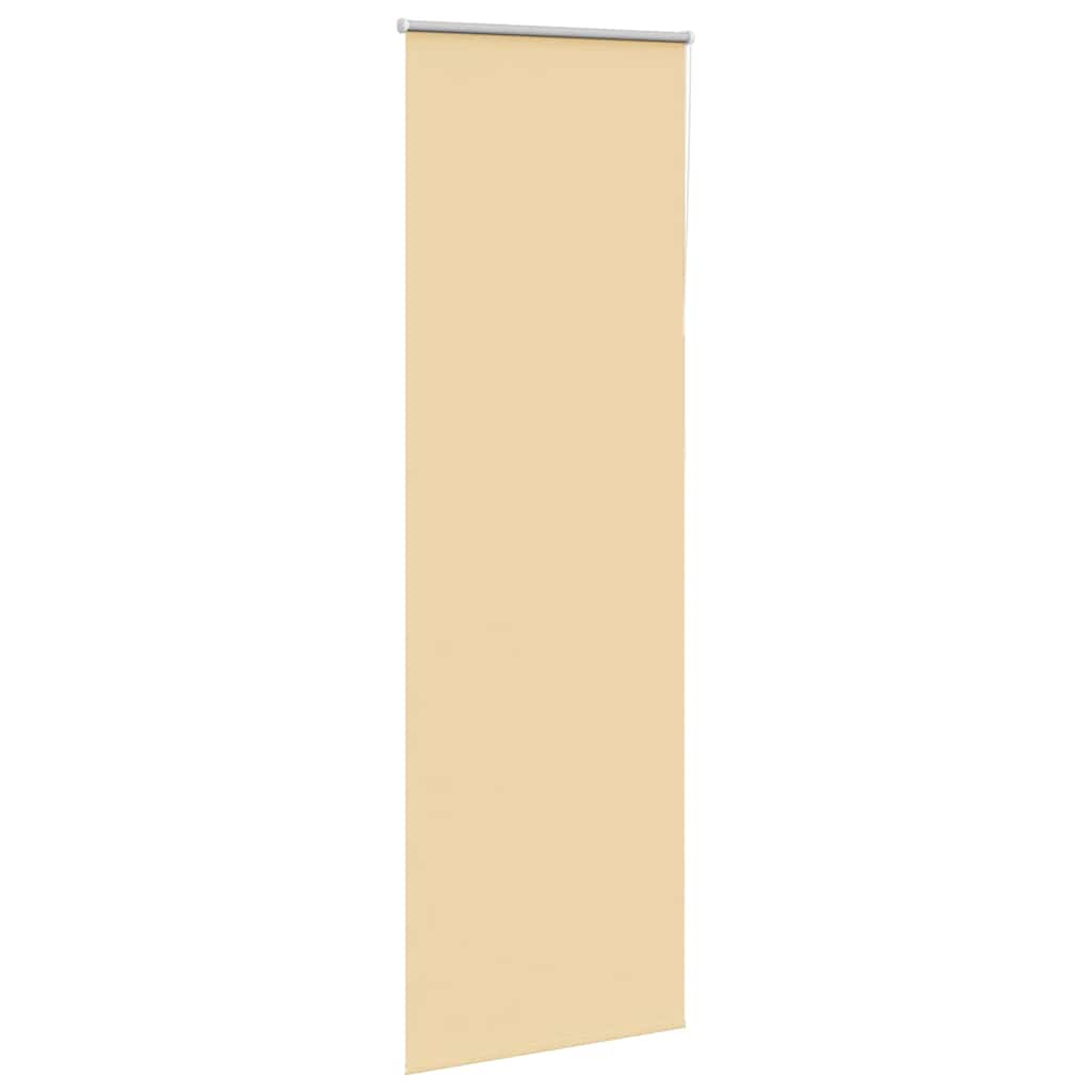 Roleta Zaciemniająca Beżowa 75X230 Cm Szerokość Tkaniny 70,7 Cm