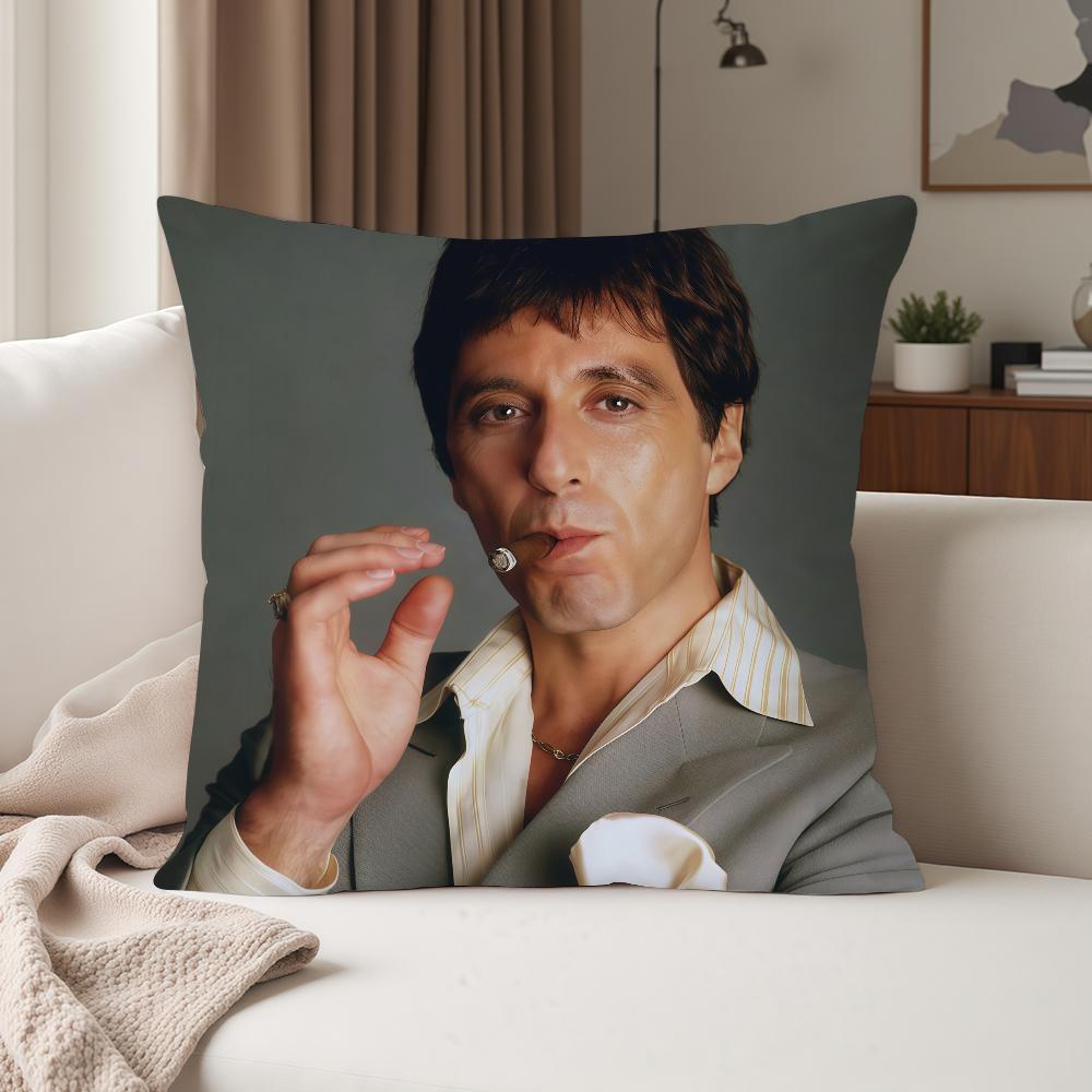 Movie Sscarface Cool Pillow Case Suitable For Bedrooms Living Rooms Cars Home Decoration