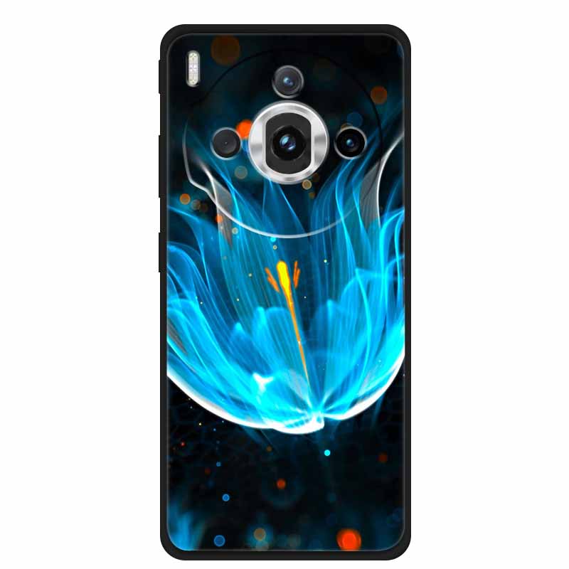 Для ZTE nubia Z60S Pro 6.78" Чехол ТПУ Мягкий Черный Силикон Расписной Милый Кот Звездный Чехол для Nubia Z60S Pro Роскошные Животные Funda