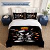 Marvin the Martian 3‑Piece Bedding Set Soft Microfiber Duvet Cover Pillowcases Comfortable Bed Linen for Bedroom Decoration