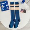 British Style Plaid Women Stockings Long Socks Japanese Style High School Students Thigh High Socks Girls Kawaii Cute Knee Socks