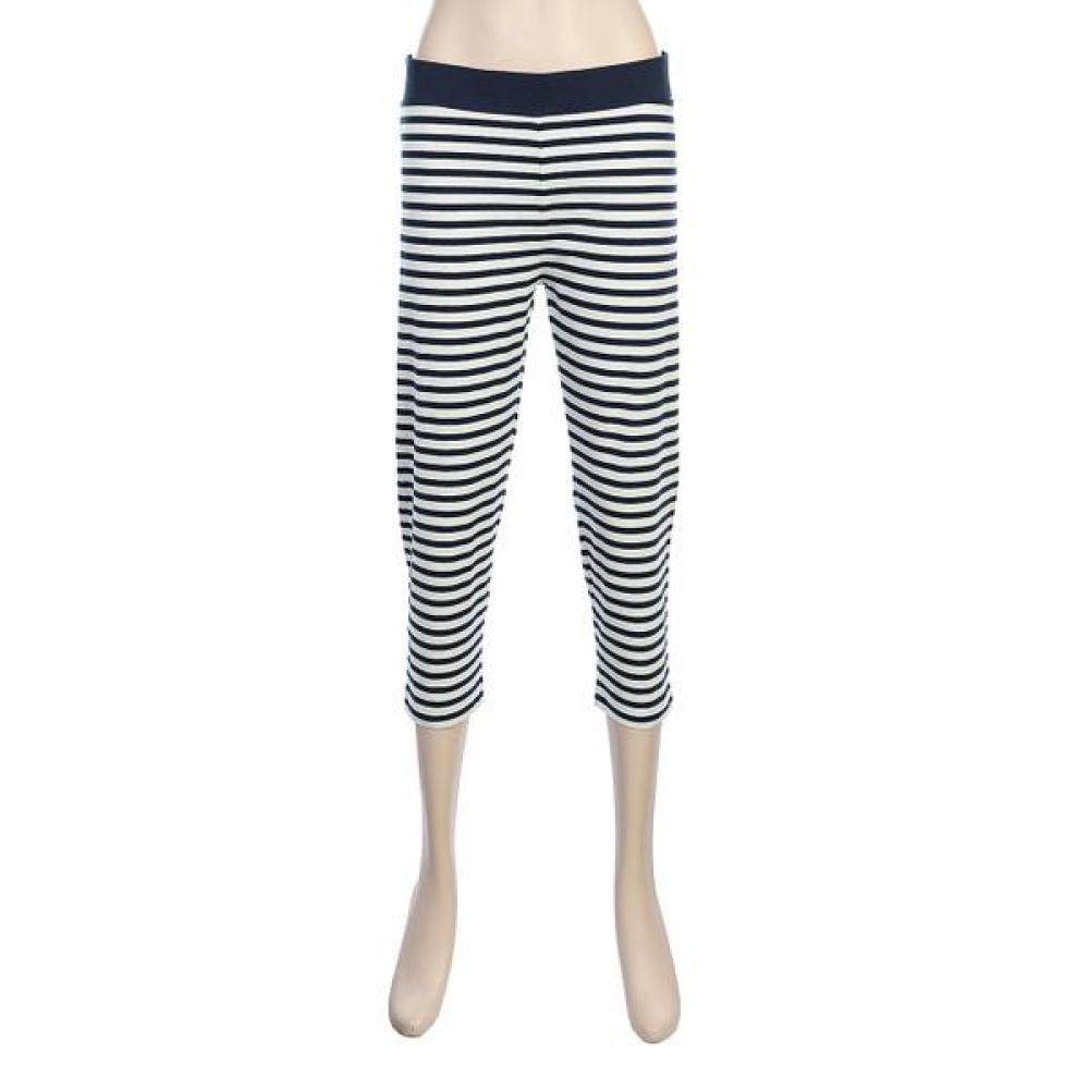 Barbara Women S Stripe Print 3 4 Homewear Bottom Gwp1763p