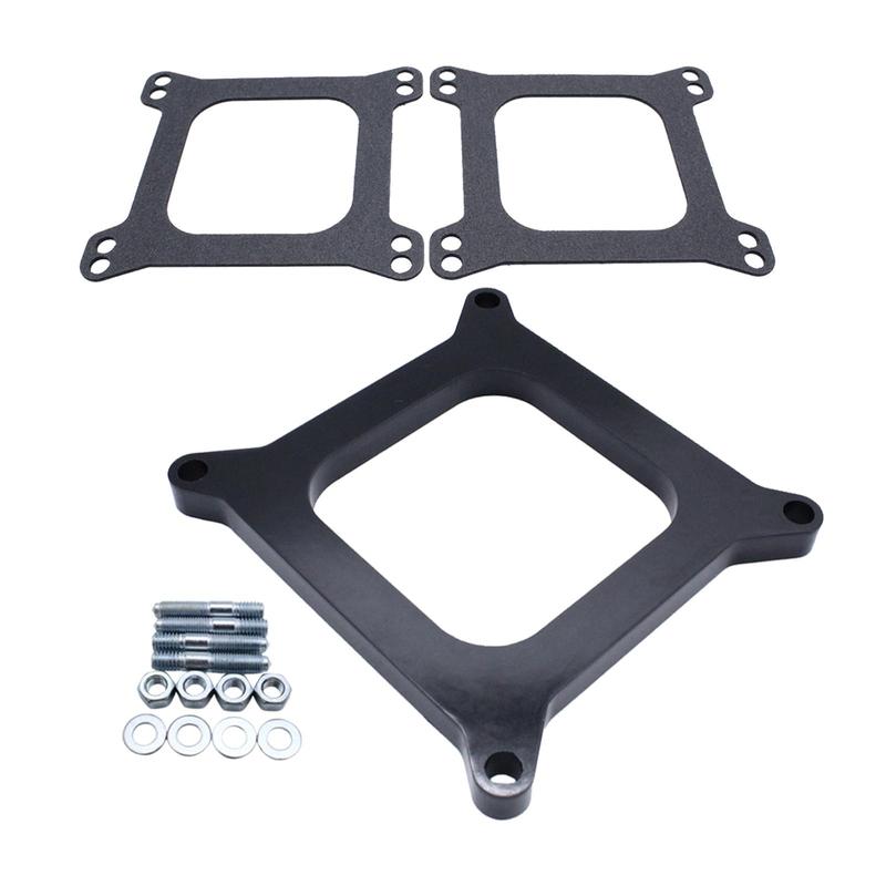 1/2" Phenolic Carburetor Spacer R9139 Replacement 0.5" Square Bore Open Center Carb Spacer Fit for Holley 4150/4160