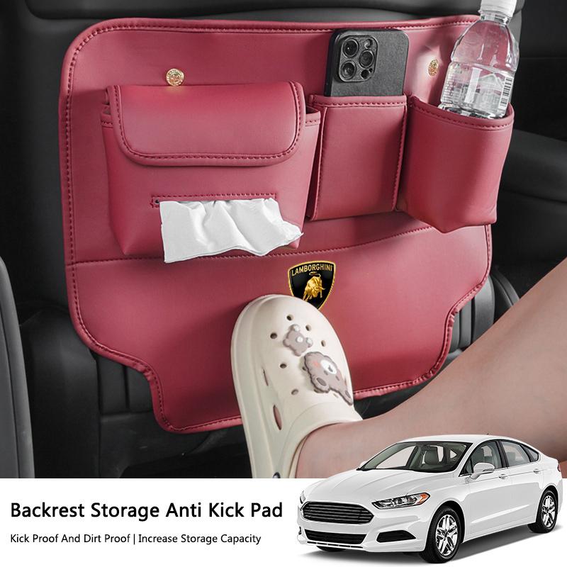 High-capacity Hanging Car Seat Back Protection Anti-kick Pad For Lamborghini Urus Huracan Aventador Premium Auto Accessories AA11