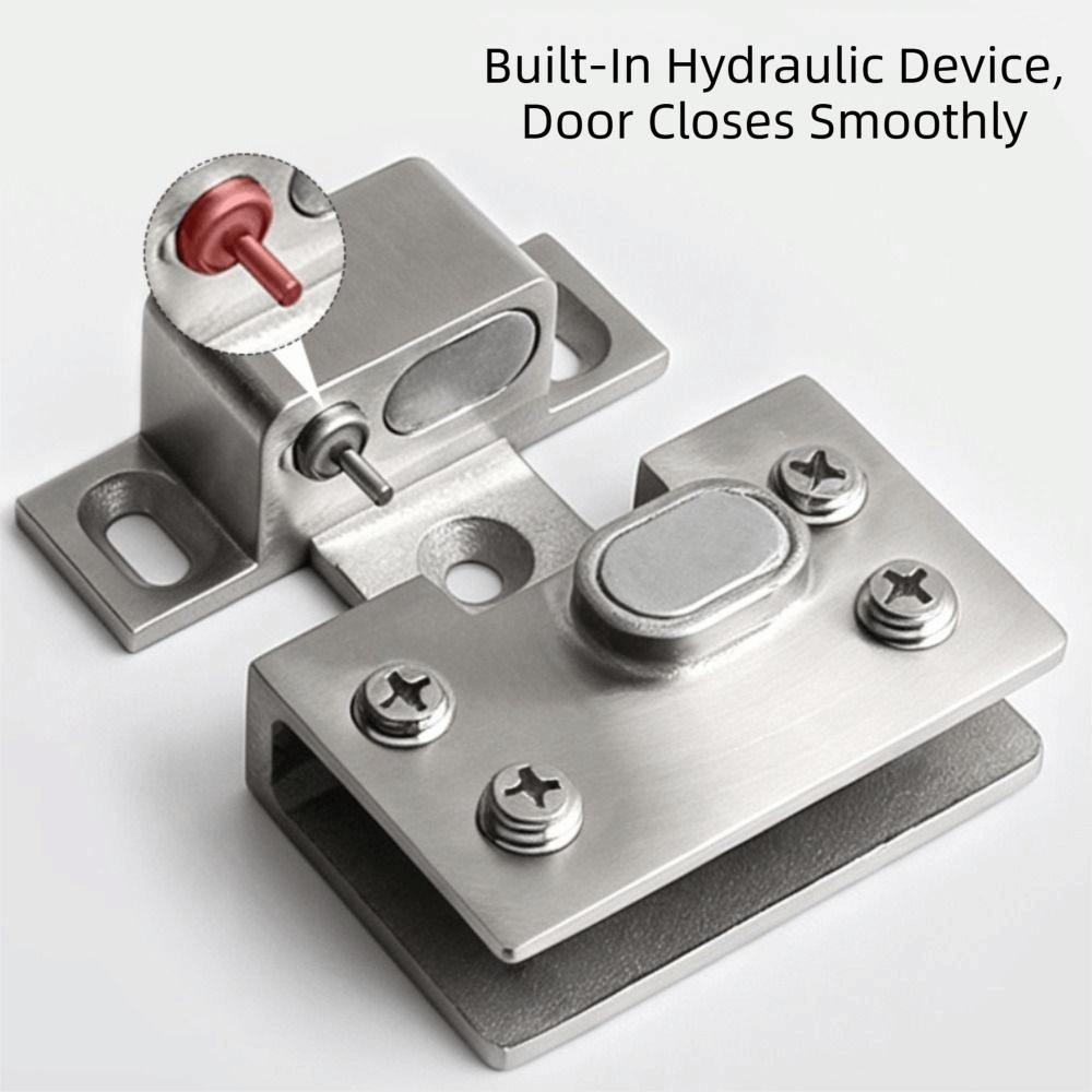 Hydraulic Closing Hydraulic Glass Door Hinge Glass Cabinet Hinge For Office Partitions