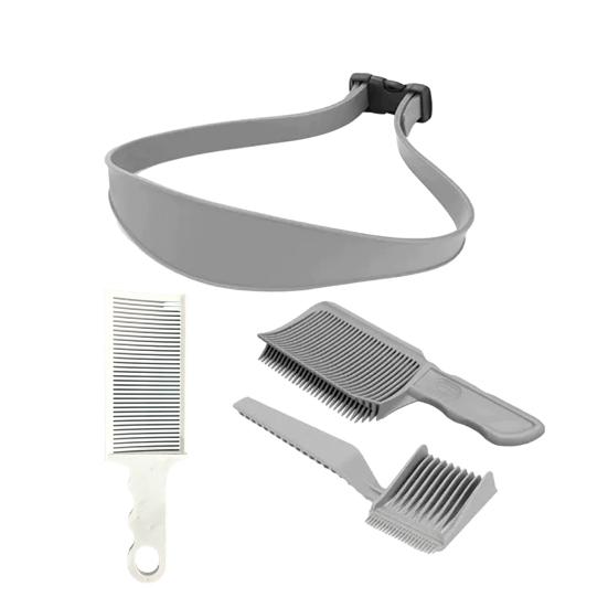 3/4 шт./набор парикмахерских расчесок для стрижки волос силиконовый шаблон для бритья шеи позиционирование смешивание изогнутая машинка для стрижки волос парикмахерские аксессуары для стрижки