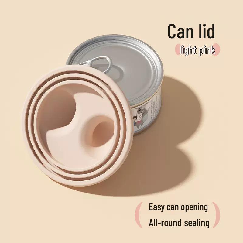 Многофункциональная силиконовая ложка для кошачьего корма и открывалка для консервов с герметичной коробкой