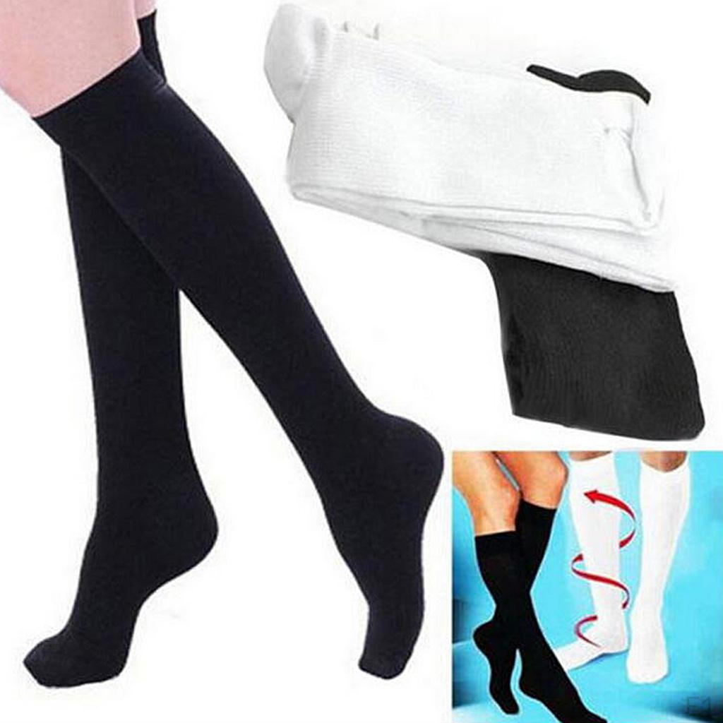 1 Pair Men Athletic Compression Socks Support Stockings Sleeve Ankle Care
