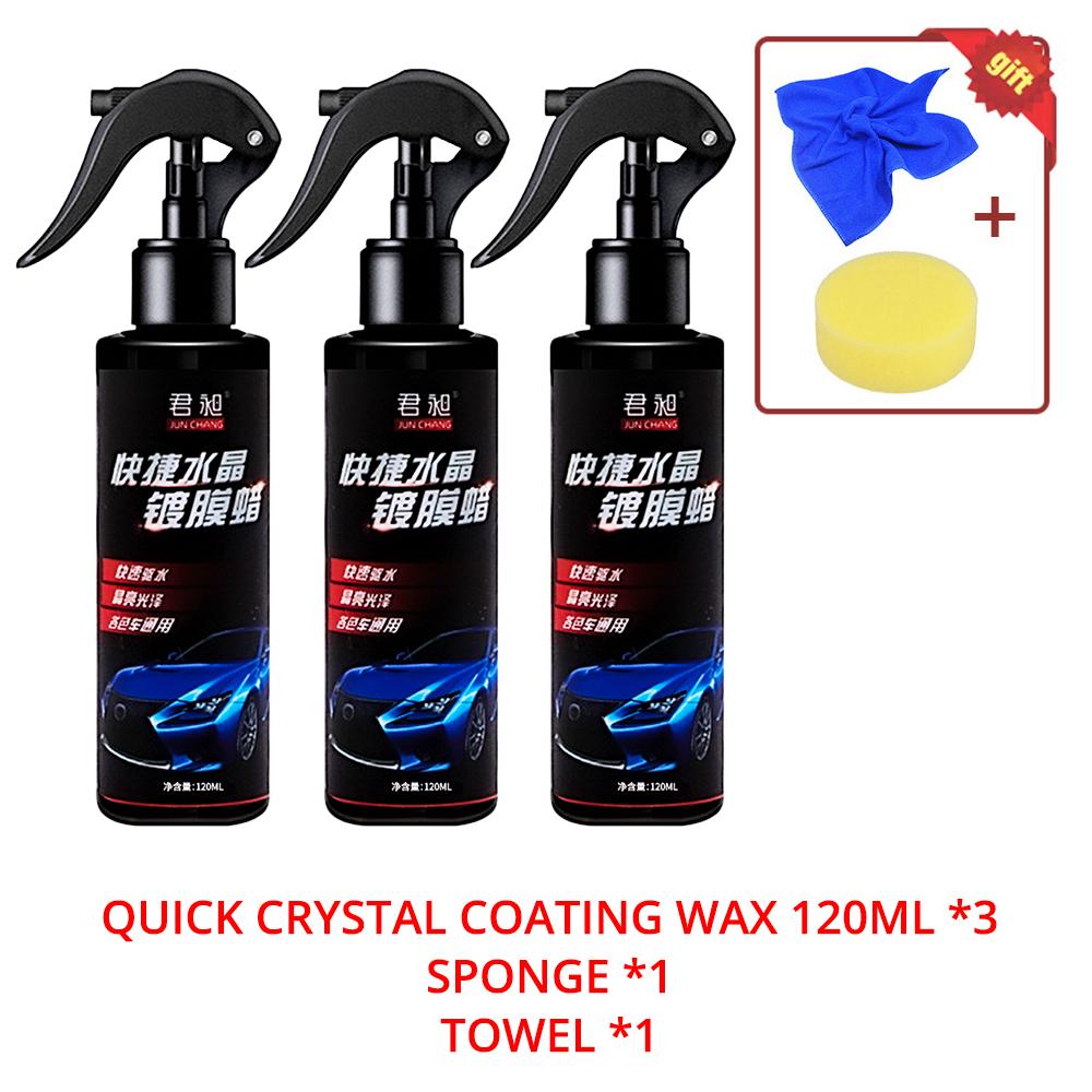 120 мл керамическое автомобильное покрытие, уход за краской, полировка, кристаллическое покрытие, спрей-герметик, нанопродукты, гидрофобный быстрый слой, жидкий воск