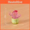 Glow In The Dark Miniature Cactus Resin Figurine Creative Desktop Decoration