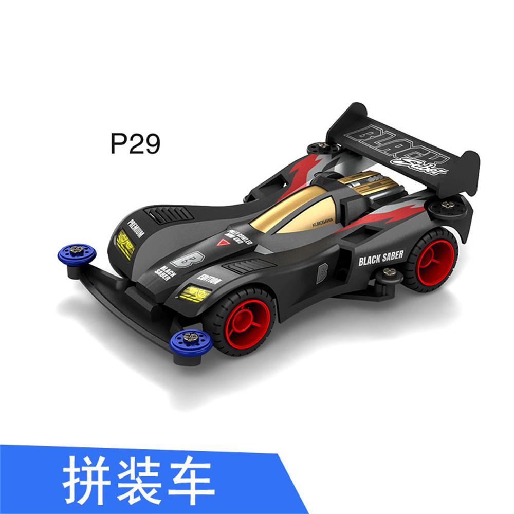 Japan Anime Bakusou Kyoudai Let'S & Go Mini 4wd Car Orbital Competition Black Saber Battle Ray Stinger Kids Toys Model With Box