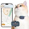 Pawfit Lite 4G GPS-трекер для кошек Дизайн Отслеживание Мониторинг активности История местоположений Неограниченный радиус действия В комплекте безопасный ошейник Угольно-серый