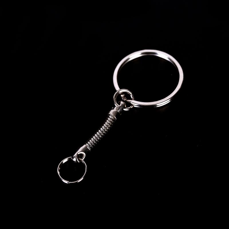 10X цепочка для ключей в виде змеи, серебряные ювелирные изделия «сделай сам», аксессуары для ювелирных изделий