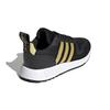 adidas Originals Multi J Износостойкие Низкие Детские Беговые Кроссовки Угольно-Черные Подростковые Q47130