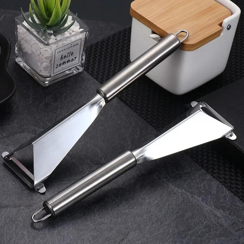 Stainless Steel Anti Slip Fruit Carving Knife Platter Decoration Vegetable Cutting Slicer Triangular Kitchen Food Carve Tool