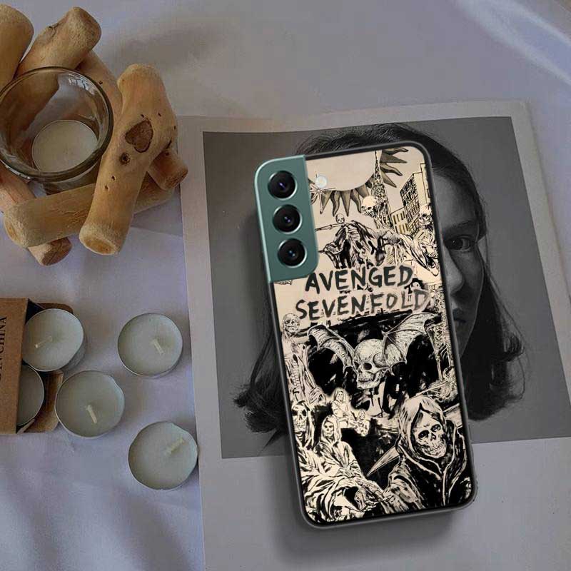 A-Avenged Sevenfold Phone Case Samsung A14 A24 A34 A54 A03S A04S A13 A23 A33 A53 A73 A70 A50S A30 A40 A71 A51 A41 A31 A20E A21 A