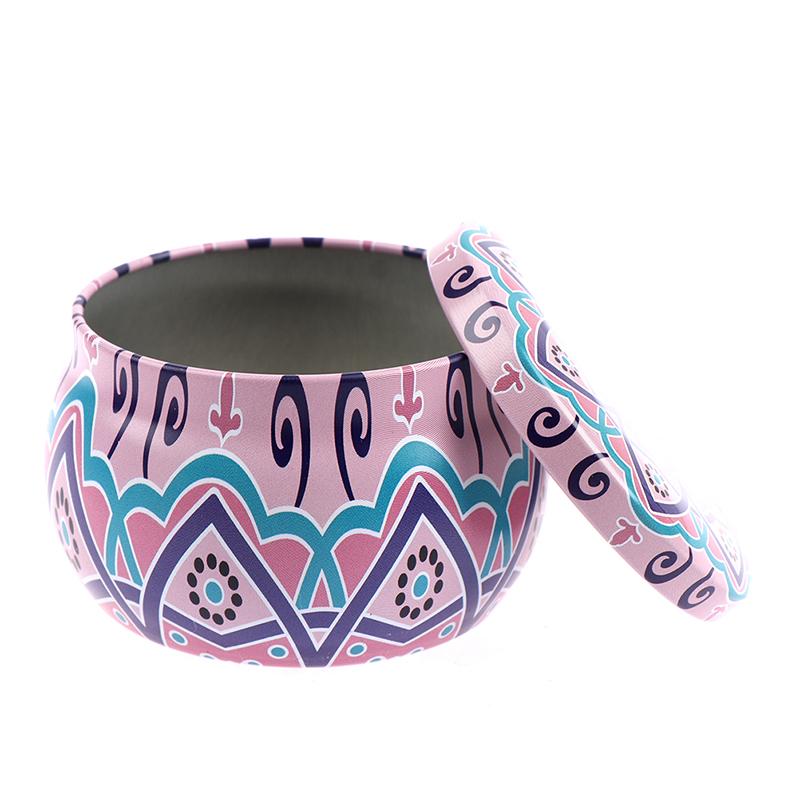 Новая коробка для конфет в форме барабана, коробка для печенья, праздничные принадлежности, чайник, жестяная коробка, шкатулка для украшений