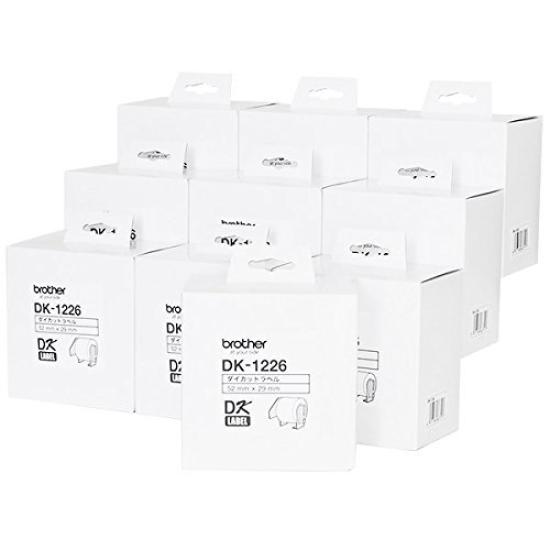 Genuine Brother DK Labels Food Labels for QL Series Thermal Label Printers Tape/DK (Large Labeling/Specimen (DK-1226)) (10-Pack)