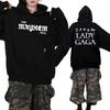 2025 New In Lady Gaga The MAYHEM Album Graphics Printed Sweatshirt Autumn Winter Unisex Vintage Hoodie Men Women Fleece Pullover