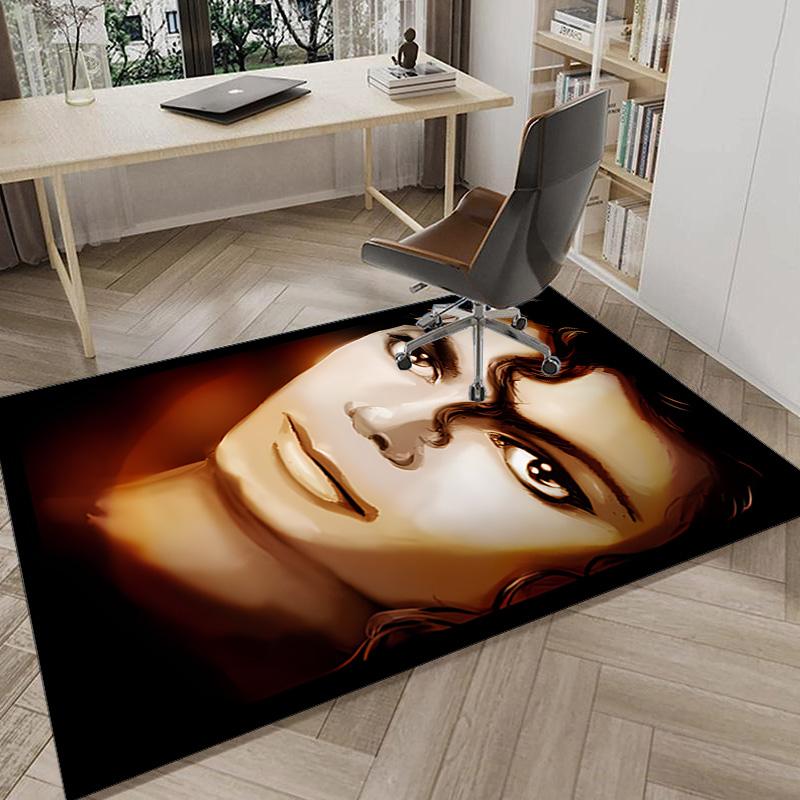Michael muisc Carpet, Chair Rug,Rug for Office Bedroom living rooms, Doormat decor Fan Gift Christmas Gift