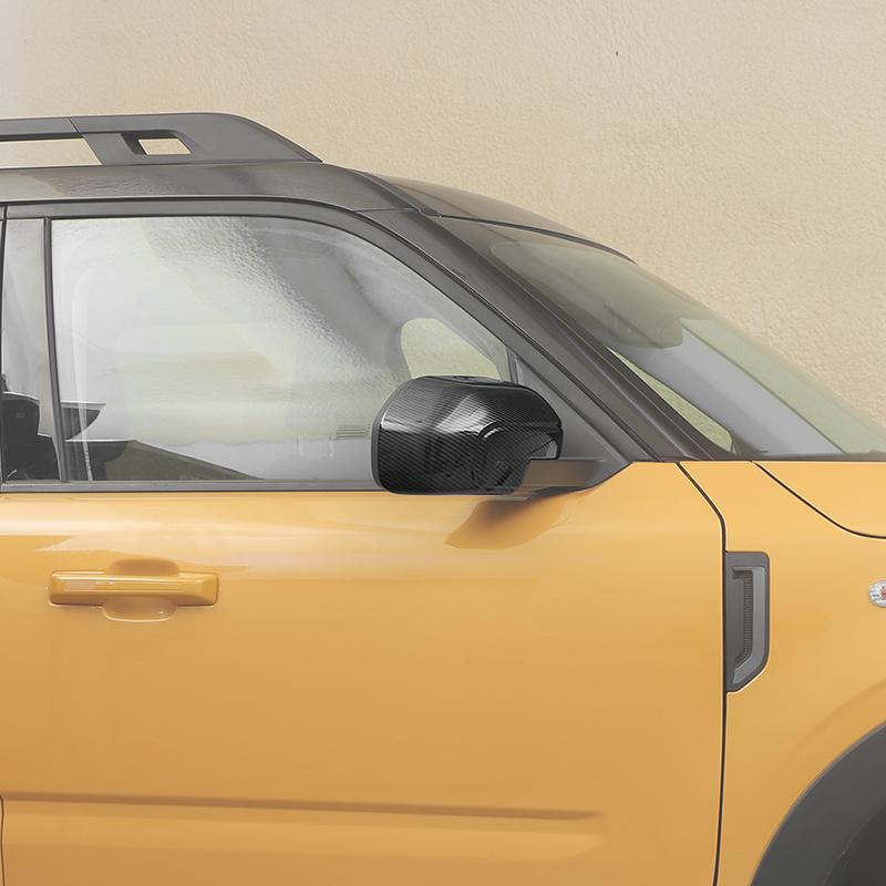 Декоративная рамка зеркала заднего вида для Ford Bronco Sports 2021 Up, внешние аксессуары для автомобиля, АБС-пластик