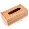 Wooden Tissue Box Home Tissue Storage Container Napkin Paper Holder Case for Office Hotel Decor