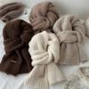 Шарф из альпаки вязаный женский новый стиль осень зима корейская версия универсальный утолщенный теплый красивый платок bufanda lana gruesa