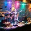 Suction Base Fish Tank Dance Skull Bubbler Skeletons Statue Movable Oxygen Skeleton  Aquarium Tank