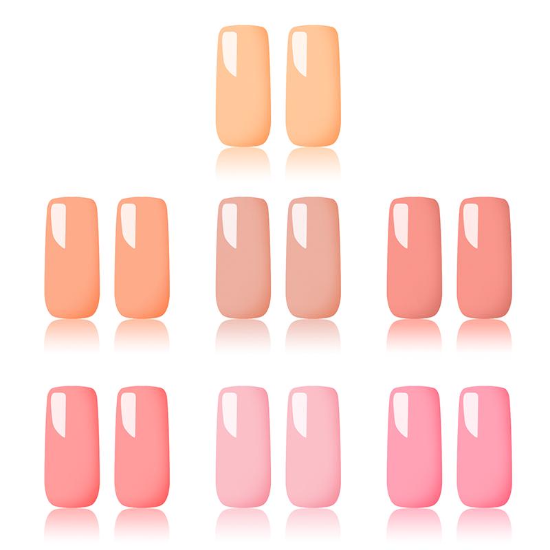 5ML Nail Polish 7 Colors UV Led Soak Off Long Lasting Fast Dry Painting Gel Nail Art Tips