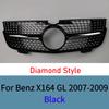 For Mercedes GL X164 2007-2009 GL320 GL350 GL450 GL550 GL500 Diamond Style Front Grille Black Sport Mesh Upgrade Replacement