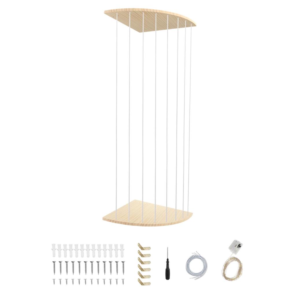 Stuffed Animal Toy Organizer Wall Hanging Storage for Living Room Playroom