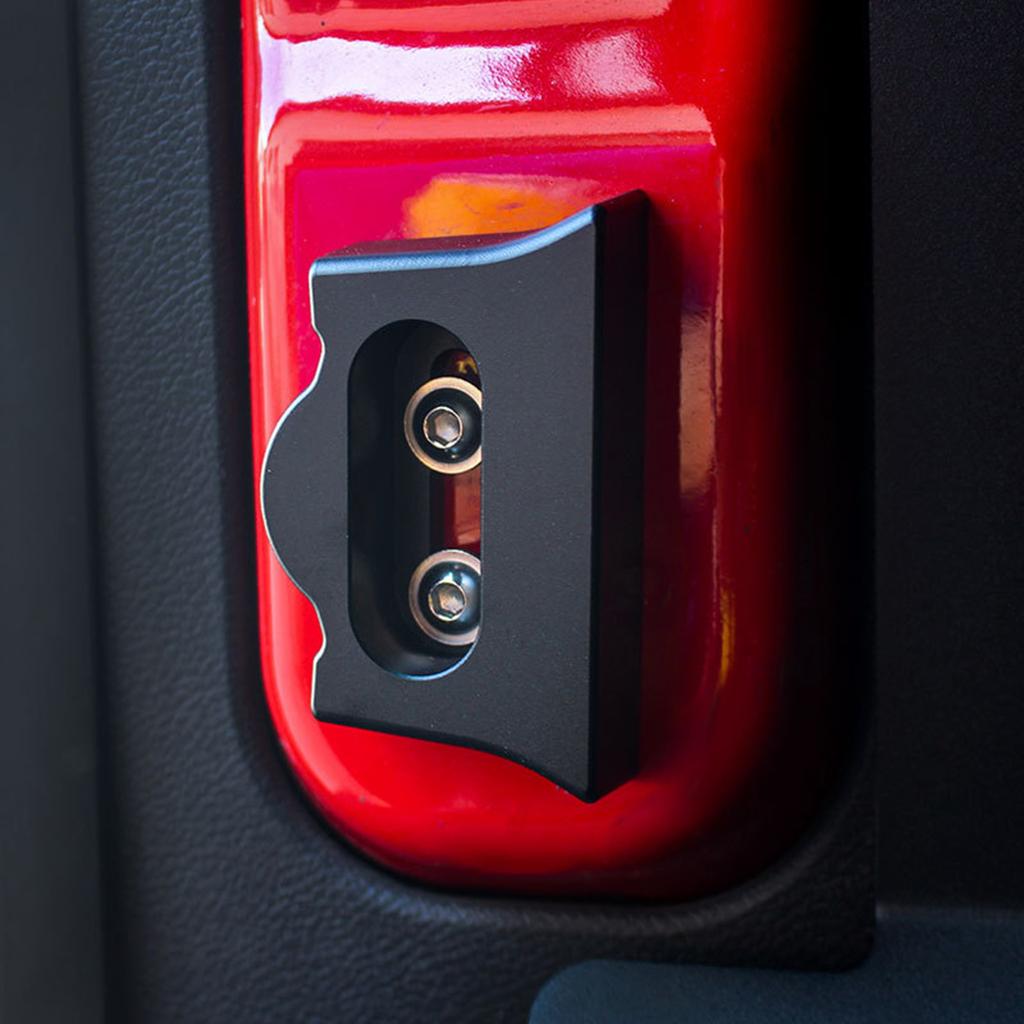 Пластиковый ограничитель задней двери, защелка задней двери, стопорный бампер, комплекты для Wrangler JL JLU 2018-2022, внешние аксессуары