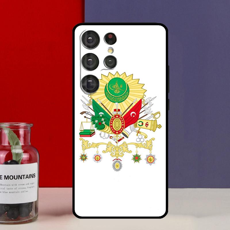 Чехол-футляр с гербом Османской империи для Samsung Galaxy S25 Ultra S9 S10 S20 S21 S22 Plus S23 FE S24 Ultra