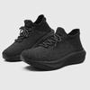 Унисекс кроссовки-слипоны большого размера из сетки Flyknit на толстой подошве