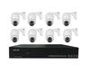 8x 3mp ptz cameras + 8-channel poe recorder kit
