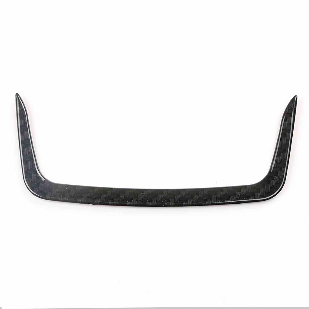 Suitable for BmwX1Central Control Gear Panel Gear Head Stickers Gear Air Outlet Audio Frame Interior Modification Carbon Fiber