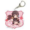 Blessing On This Wonderful Megumin Yunyun Pukashu Large Acrylic Keychain Swimsuit KonoSuba God's World! Movie & Ver.