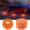 2/3Pcs LED Road Flares Emergency Light Kit Waterproof Compact Portable Roadside Safety Flashing Warning Flares Lights