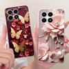 For Xiaomi Poco F8 Pro 2025 Cute Flower Butterfly Cat Painted Case For Poco F8Pro 5G Soft Silicone TPU Phone Cases