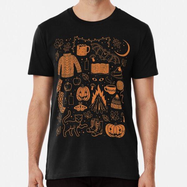 Autumn Nights: Halloween S To 5XL Made In the AU/USA T-Shirt