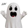 Indoor Festival Atmosphere Halloween Cute Ghost Figurine, Small Red Heart Pumpkin Bucket Statue, Seasonal Decorative Gifts Resin Funny Ornament