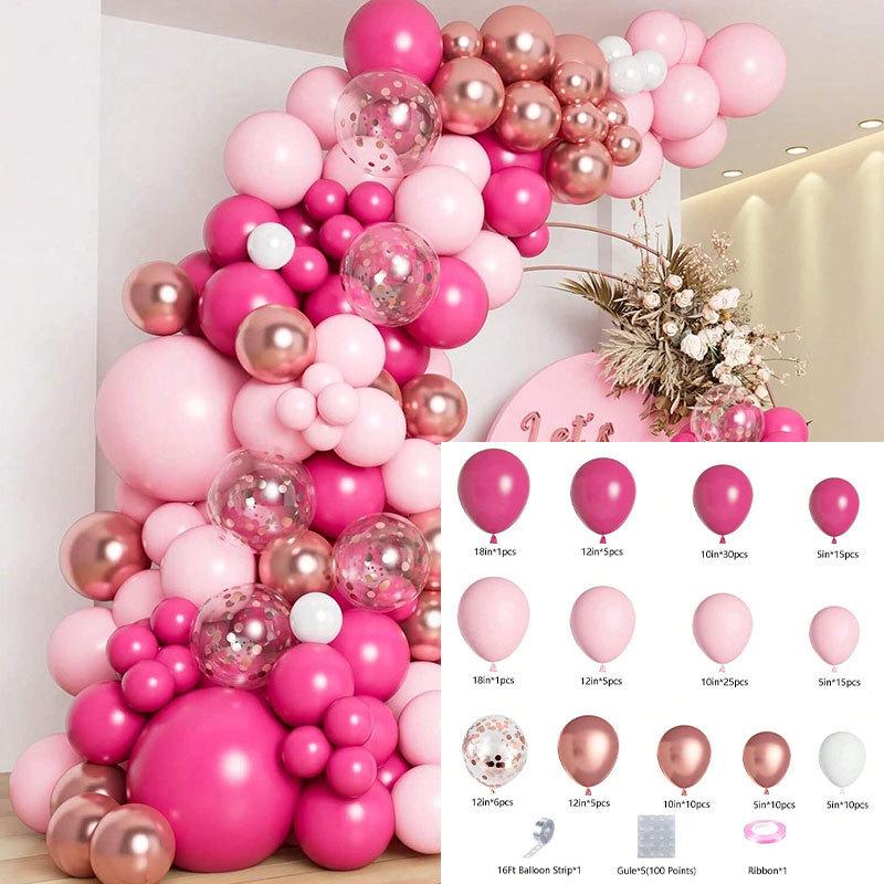 Трансграничный набор свадебных шаров: Цепи и настенный декор для дней рождения и мероприятий