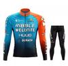 Tour De France Long-sleeved Quick-drying Perspiration Cycling Set  Autumn Breathable Cycling Suit Set