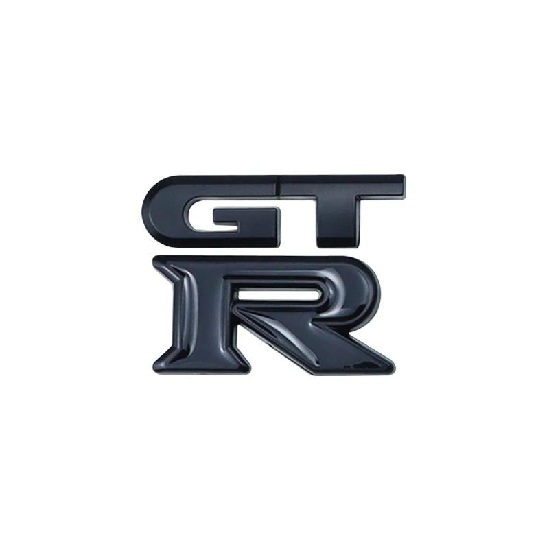 1 шт. Металлические наклейки с логотипом автомобиля GTR, наклейки R GT, шильдик для аксессуаров Nissan Nismo GT-R, R32, R33, R34, R35, 370Z