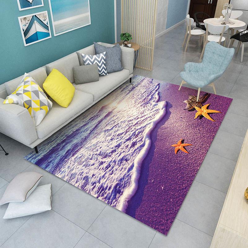 3D Современный Светлый Роскошный Домашний Ковер Скандинавская Гостиная Спальня Прикроватное Мультяшное Османское Одеяло