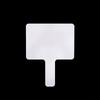 10Pcs Dry Erase Answer Paddles Handheld Double Sided Paddle Mini White Boards Small White Board Dry Erase Signs Auction Paddl