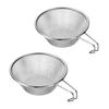 CAMPING MOON Набор из 2-х дуршлагов Sierra, штабелируемый, нержавеющая сталь (S-213-2P)